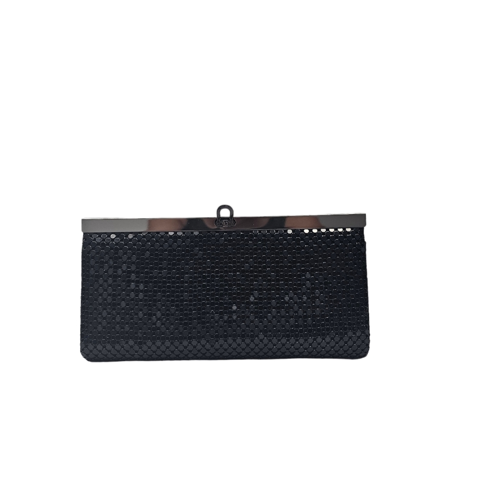 Nine West Sequins Clutch Bag Black Evening